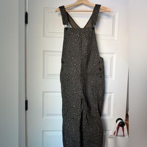 Fox | Leopard Print Overalls